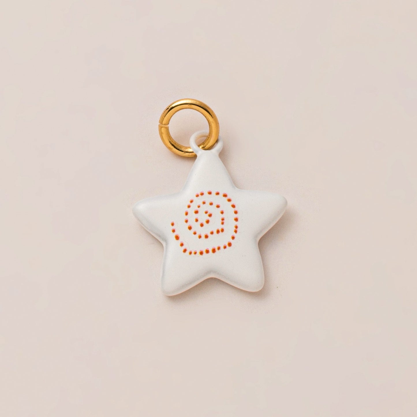 Minimalist Elegant Star Cartoon Alloy Plated Charm Bar for Bag Keychain