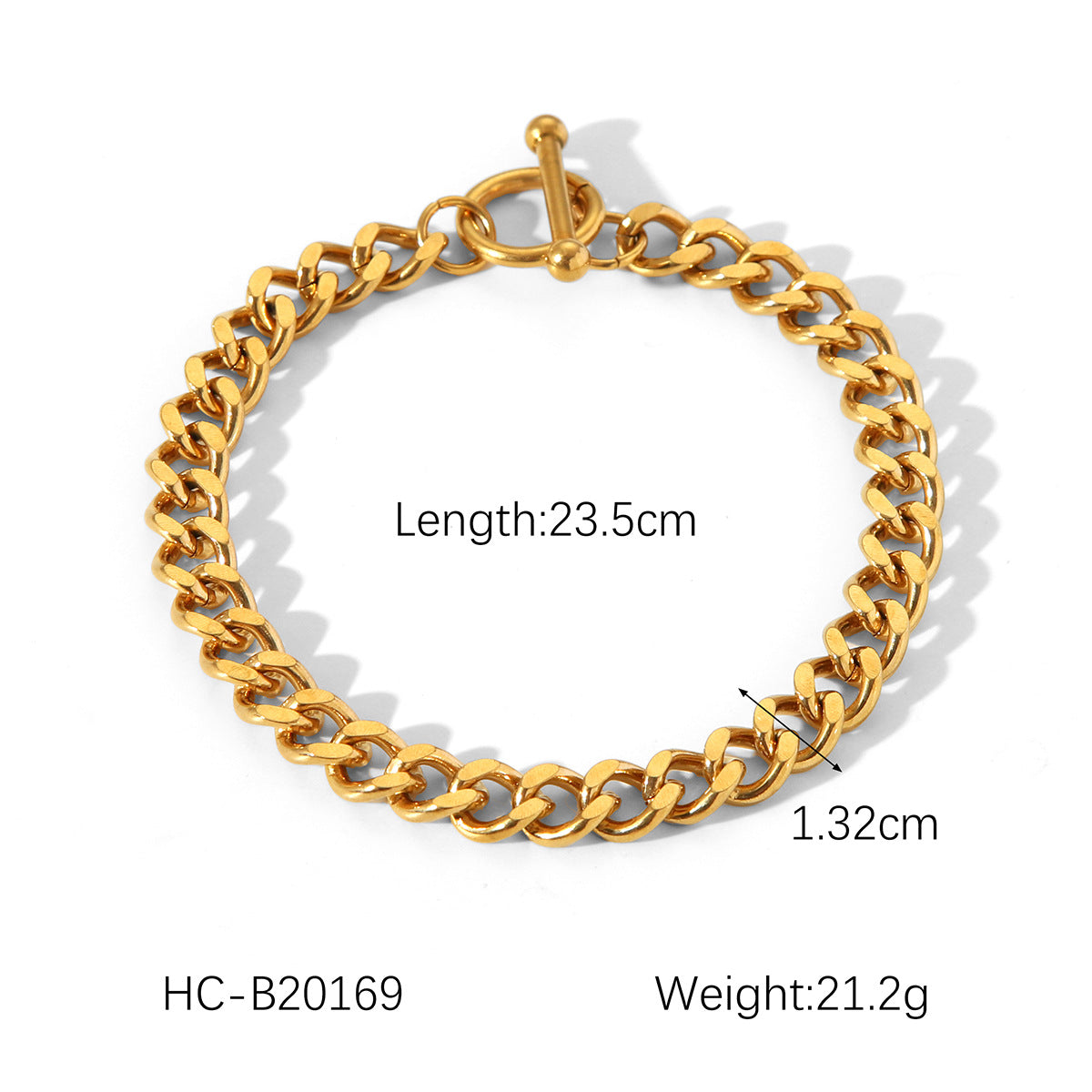 Bracciale in acciaio inossidabile geometrico stile INS con catena a corda ritorta, catena a lama, catena Figaro e catena Snake placcate in oro 18 carati