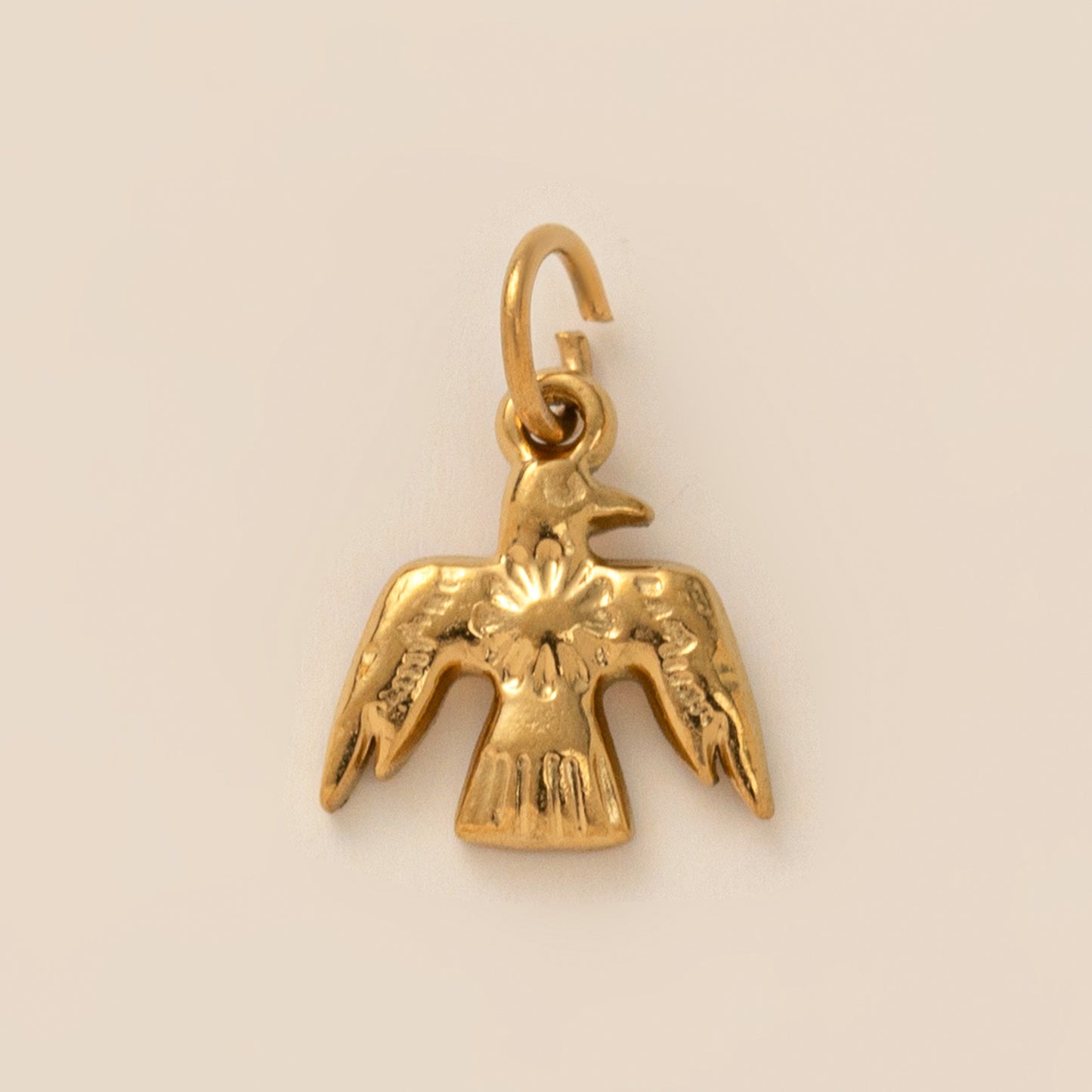 Gold Plated Stainless Steel Necklace with Heart Star Moon Charms
