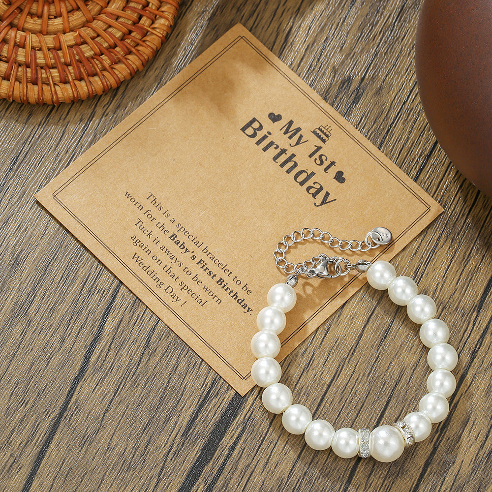Bohemian Handmade Braided Friendship Bracelet with Colorful Letter Beads Heart and Pearl Charms