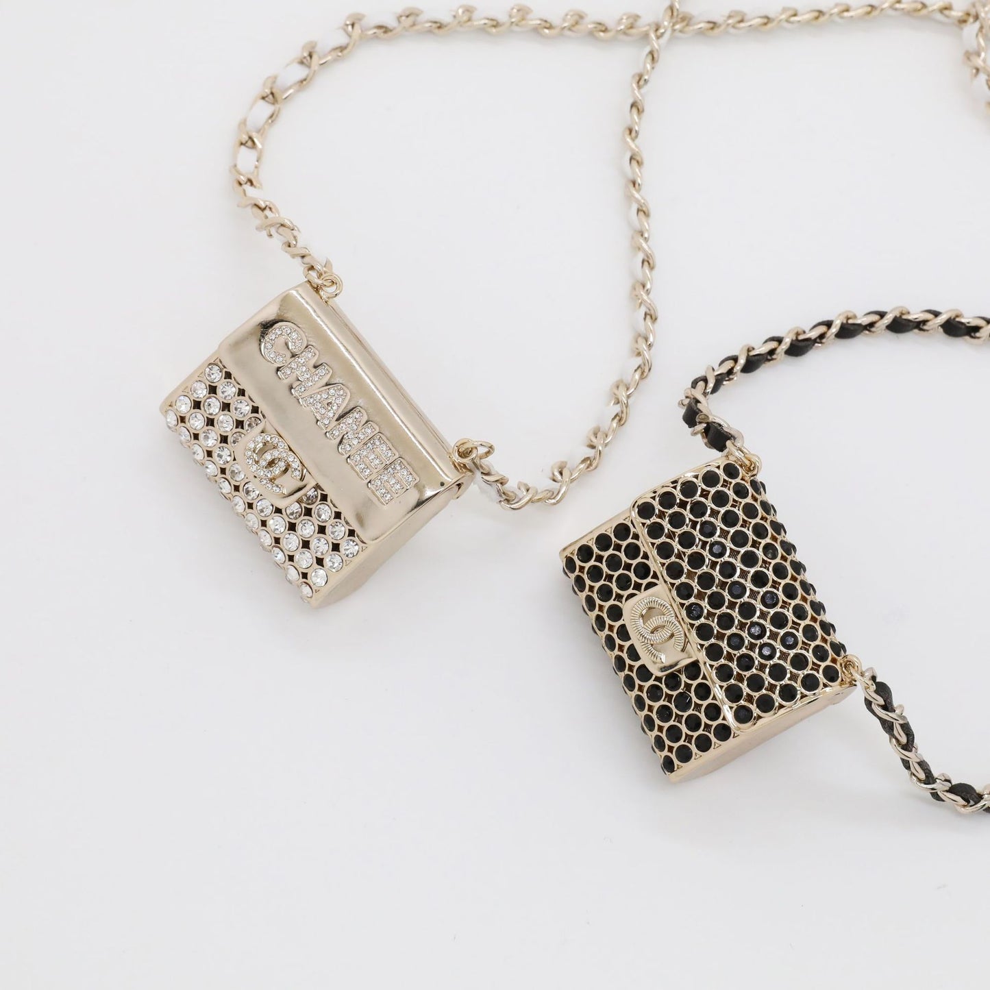 Luxury Gold Plated Brass Letter Rhinestone Pendant Necklace for Women