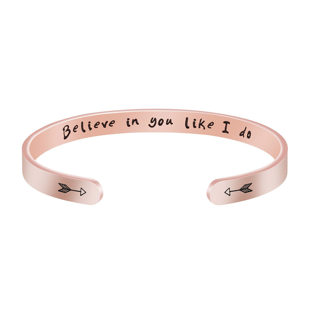 Pulsera de acero inoxidable de moda para mujer con acabado chapado, regalo ideal de Navidad, cumpleaños, Acción de Gracias para mamá