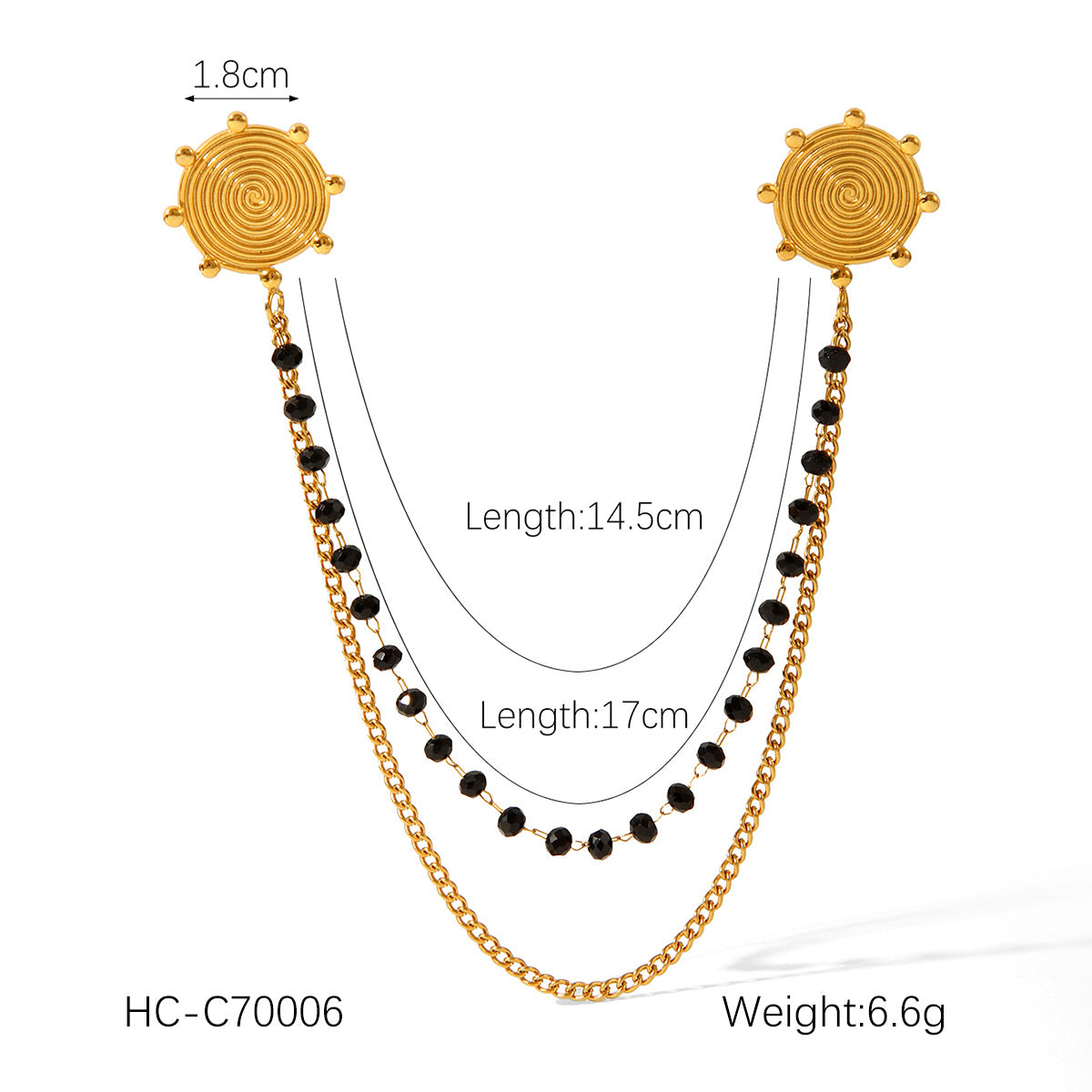 Geometric Square Stainless Steel Rhinestone Brooch with Floral and Butterfly Motifs for Women