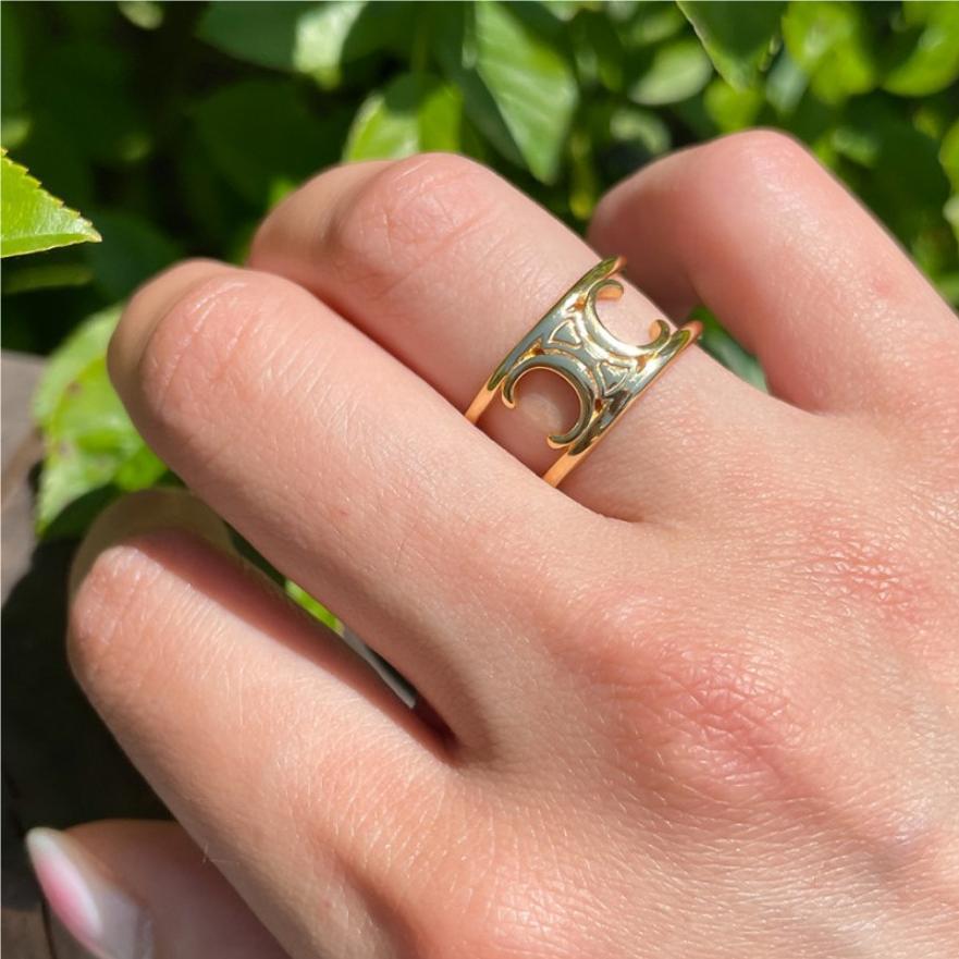 925 Silver Geometric Ring for Women Minimalist Office Chic Fashion Jewelry