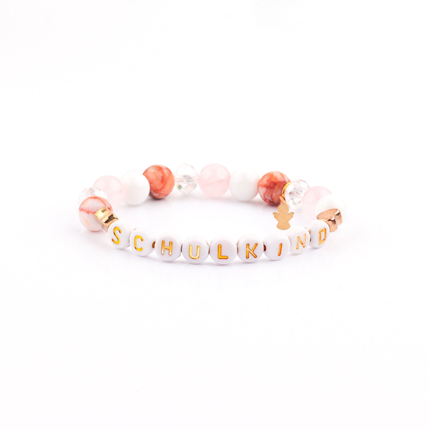 Minimalist Acrylic Letter Beaded Bracelet for Women