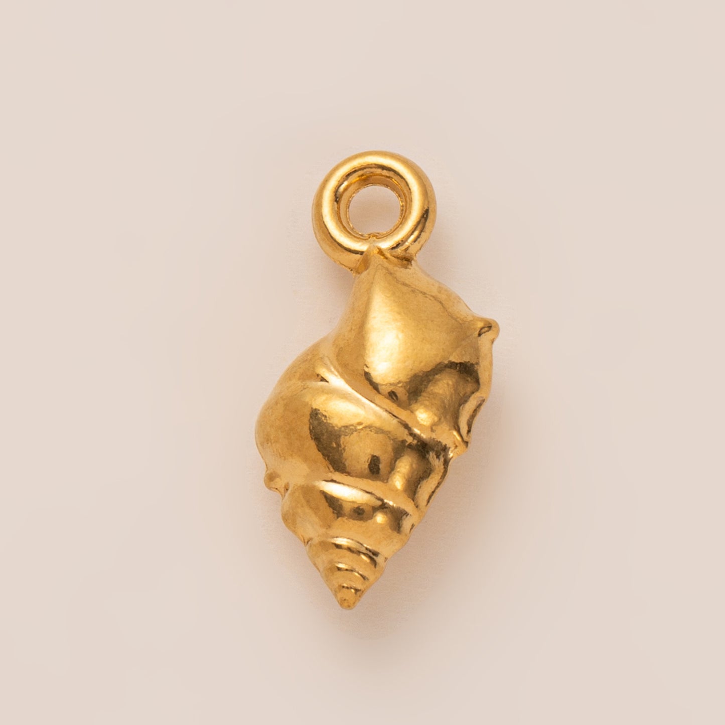 Vintage 18K Gold Plated Stainless Steel Fish Charm Bar Necklace for Unisex