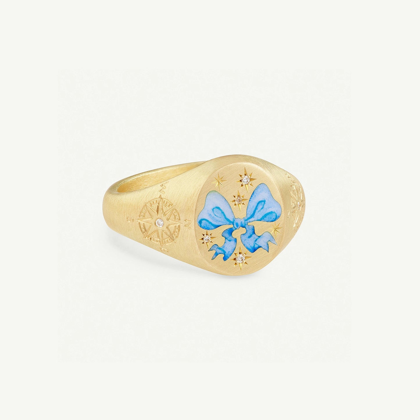 Fashion Heart Animal Stainless Steel PVD Ring