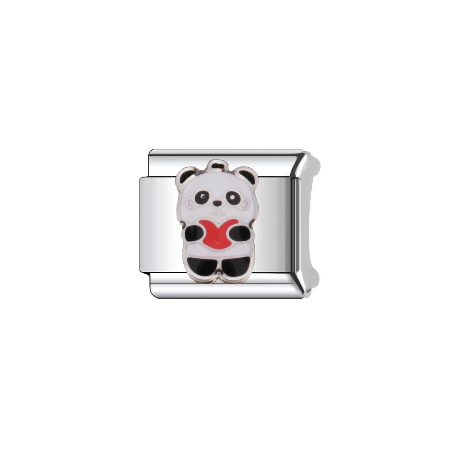 Vintage Plated Stainless Steel Animal Plant Floral Cartoon Charm Bar Bracelet Unisex DIY Jewelry