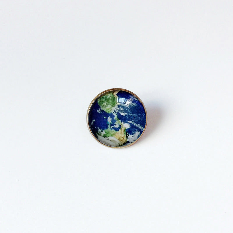 Pin de Solapa de Aleación Esmaltado Personalizado con Diseño de Bandera del Mundo para Hombres y Mujeres