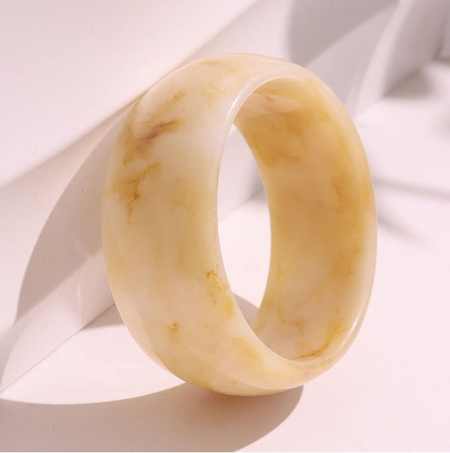 Bracciale in acrilico geometrico irregolare