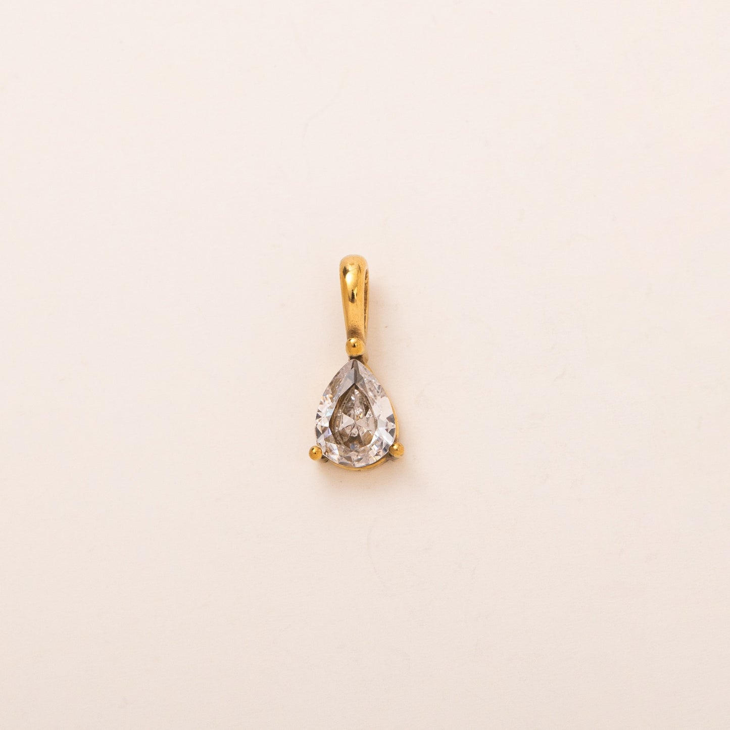 18K Gold Plated Titanium Steel DIY Charm Bar for Shoes Heart Teardrop Geometric PVD Coated