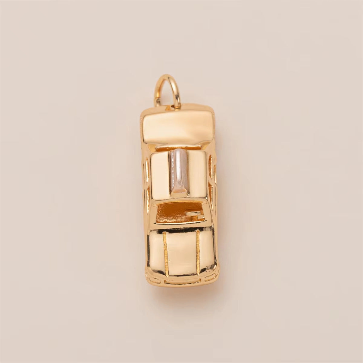 Collar con colgante minimalista de lujo, con letra/número, de latón chapado en oro de 18 quilates, unisex