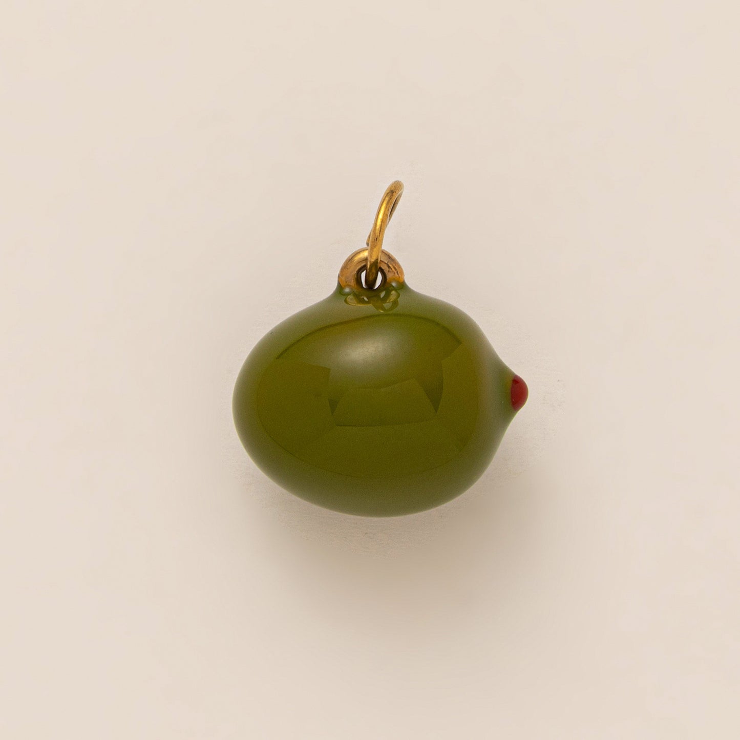 Vintage 18K Gold Plated Stainless Steel Fruit Charm Bar PVD Coated DIY Accessories
