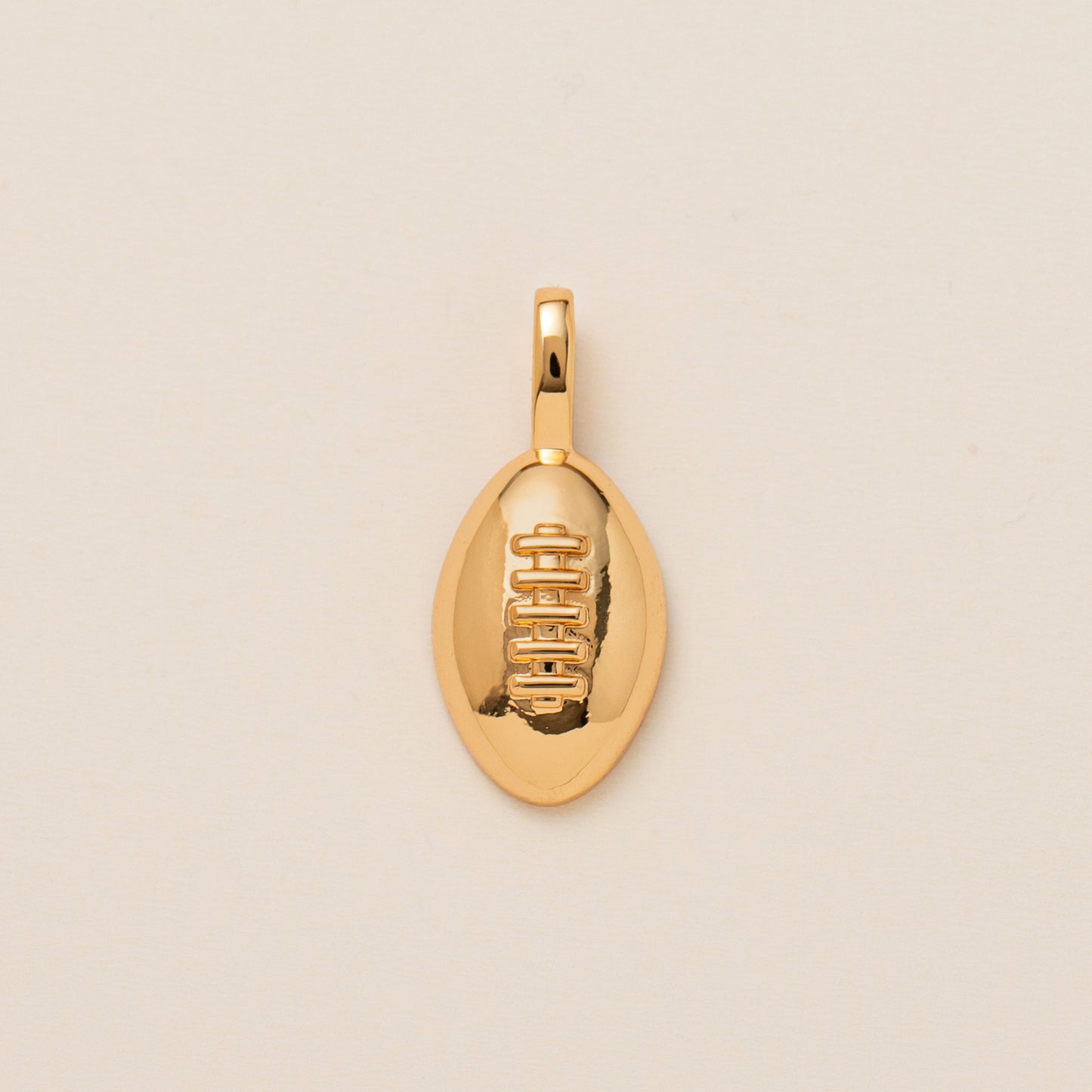 Minimalist Striped Zinc Alloy 18K Gold Plated Charm Bar