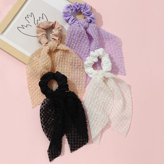 Fermacapelli per bambine con fiocco in tessuto, accessorio per capelli artigianale, minimalista, ispirato allo stile coreano, per ragazze