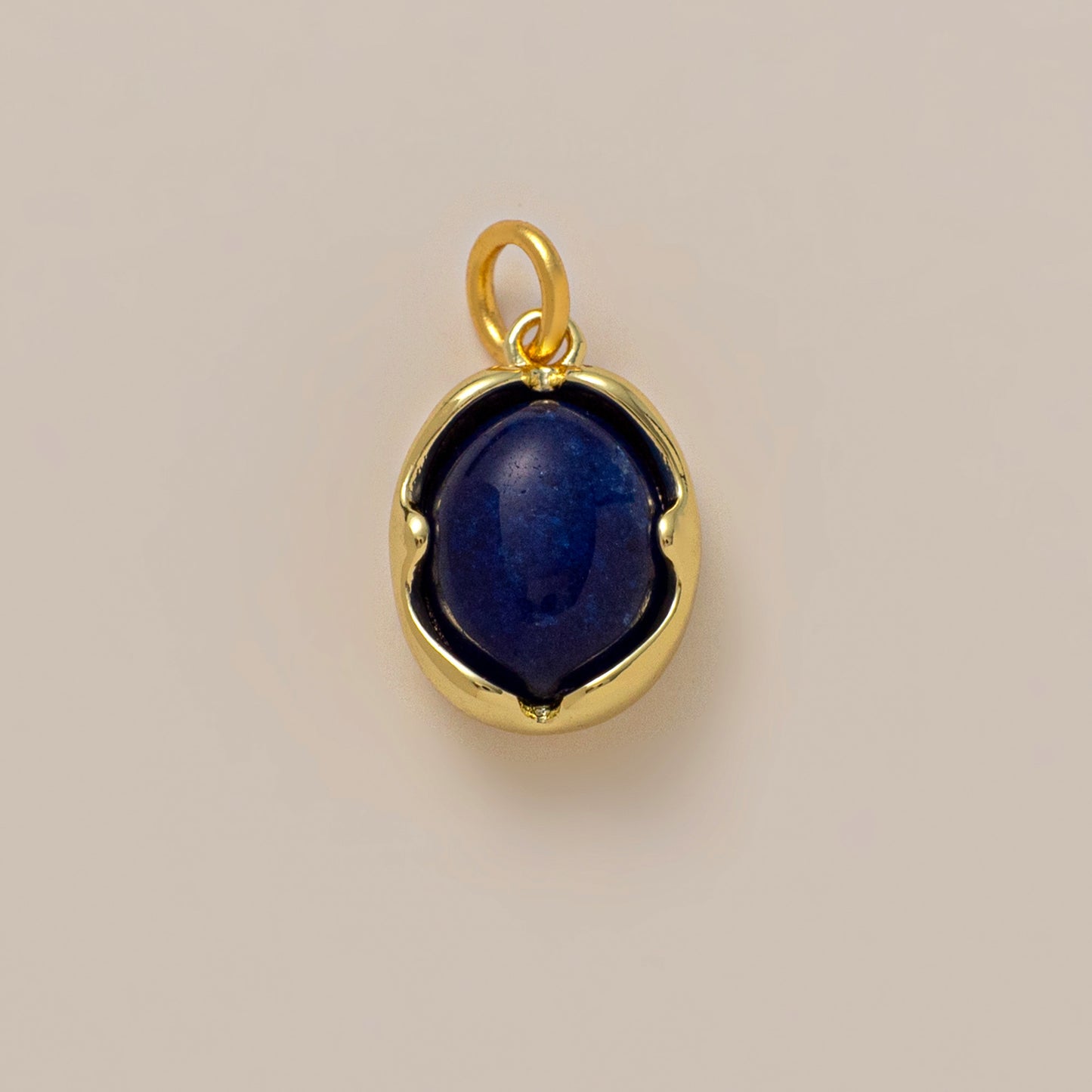 Bohemian Geometric Brass Pendant with 18K Gold Plating DIY Charm Bar for Unisex