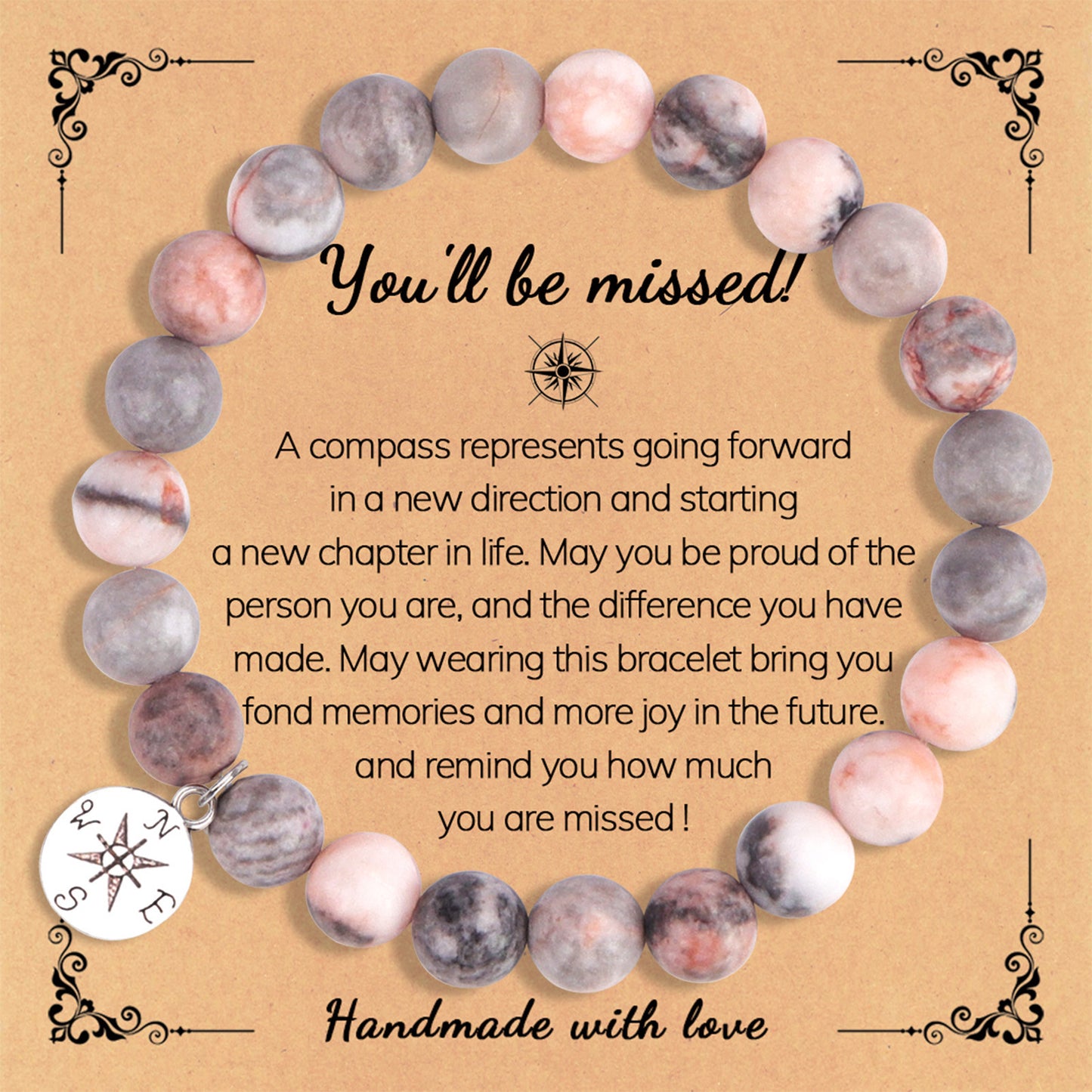 Minimalist Cat's Eye Letter Bracelet for Unisex