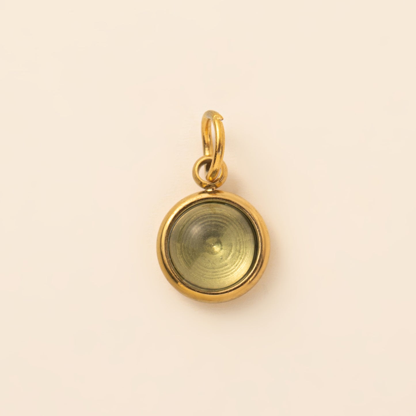 18K Gold Plated Stainless Steel Teardrop Star Cubic Zirconia Pendant Necklace for Unisex