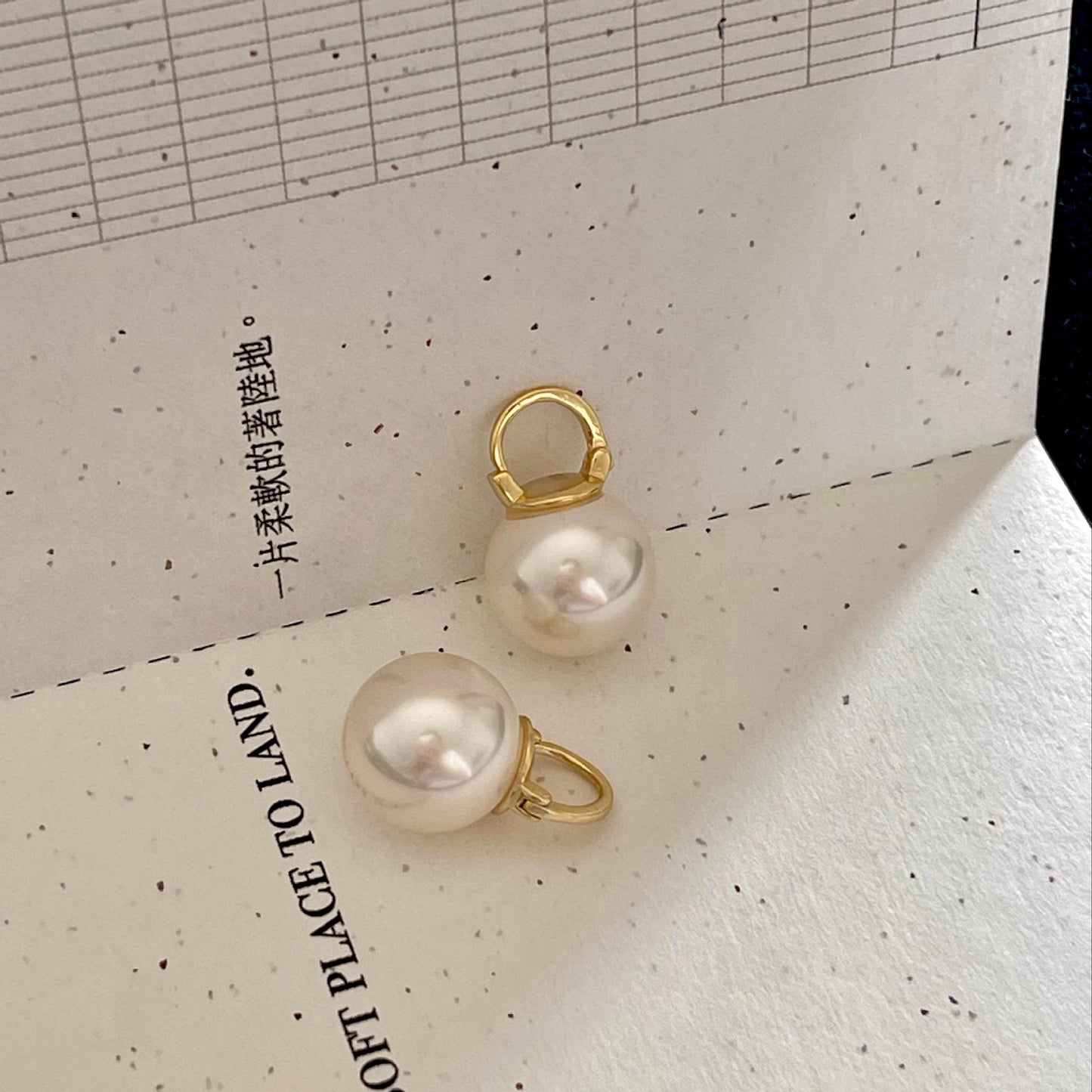 Pendientes de botón minimalistas de plata de ley 925 con forma de letra, estilo coreano, bordes pulidos y acento geométrico