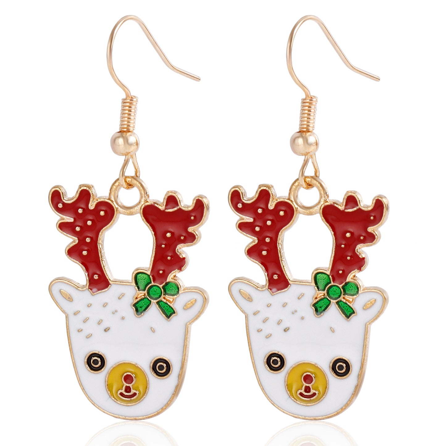 Geometric Plated Alloy Earrings for Women