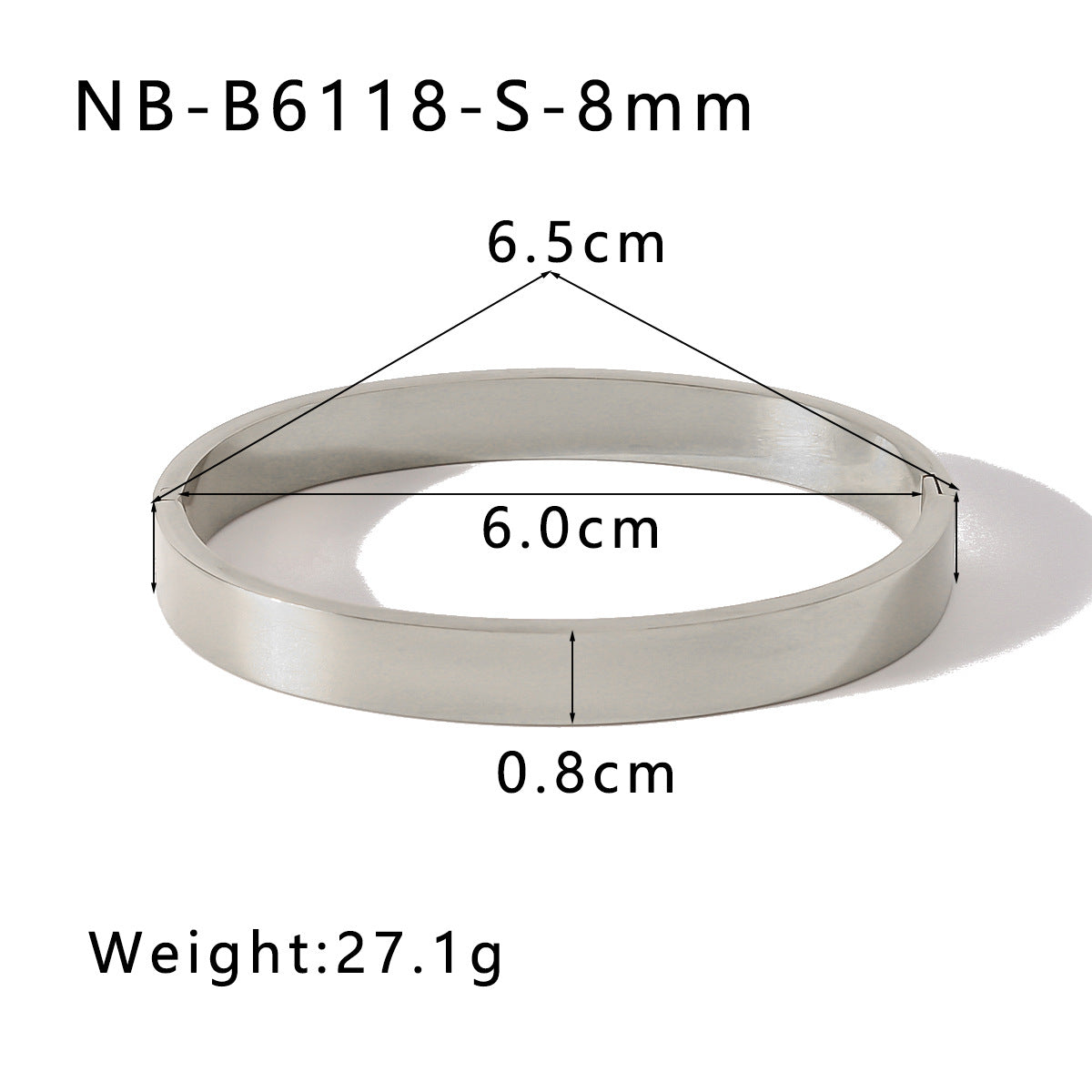 Minimalist Stainless Steel Bracelet for Women with Vacuum Gold Plating Polished Spherical Toggle Clasp
