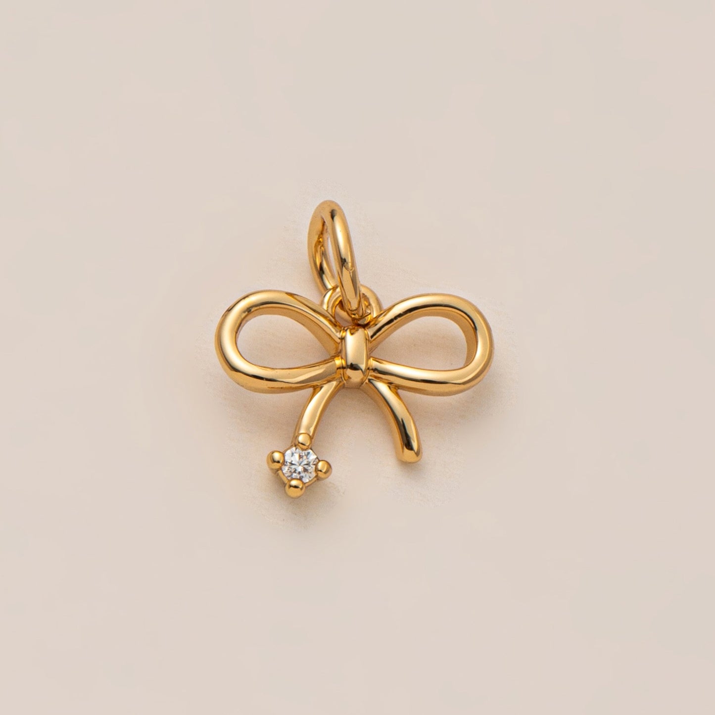 Minimalist Plated Alloy Heart Teardrop Charm Bar Bag Pendant Keychain