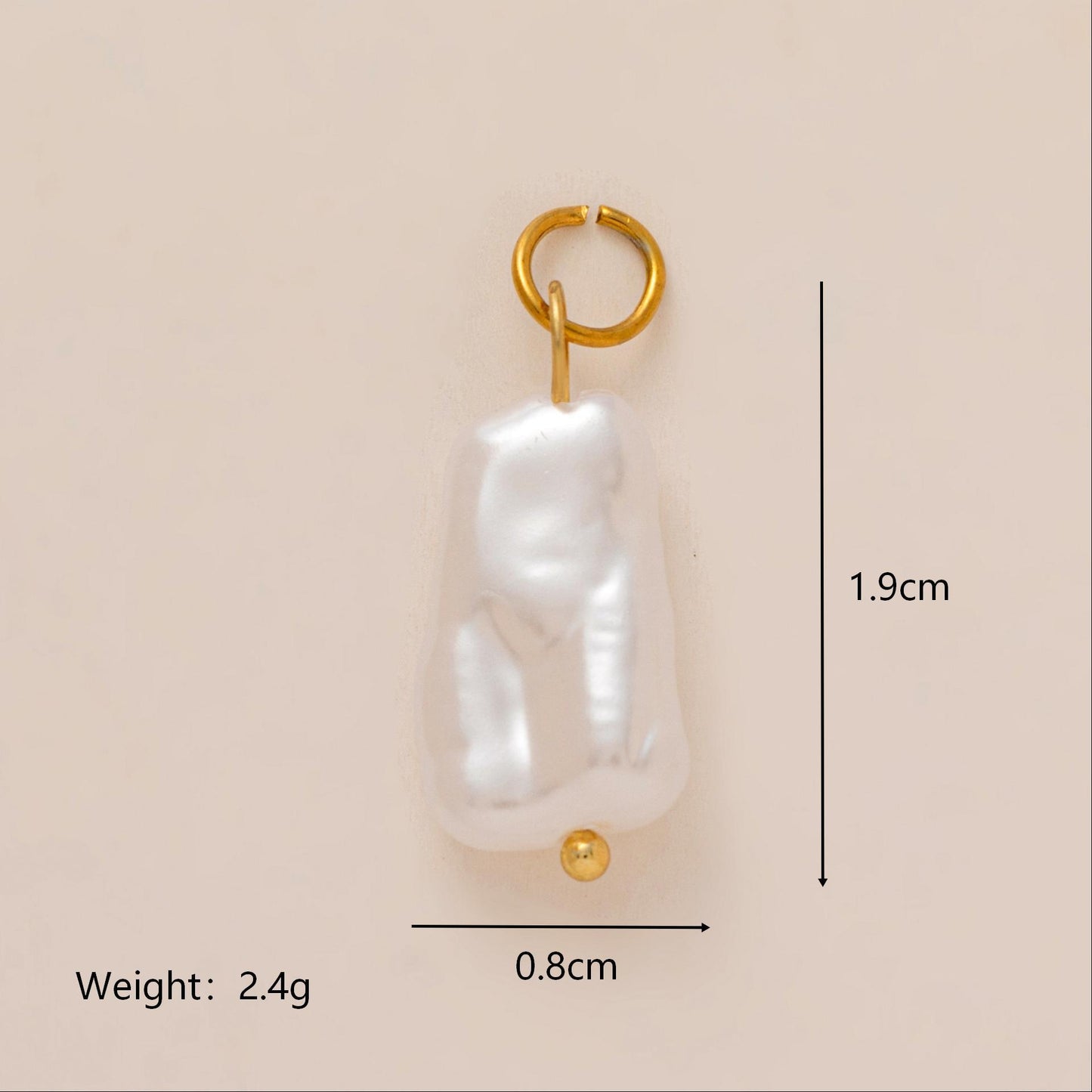 Ciondolo Ovale Etnico in Giada Collana in Acciaio Inossidabile Placcato PVD Charm Bar Unisex