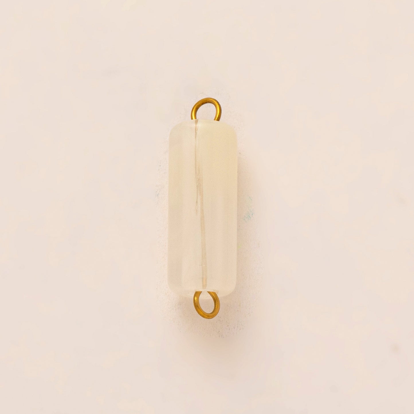Vintage 18K Gold Plated Stainless Steel Bee Charm Bar for Women