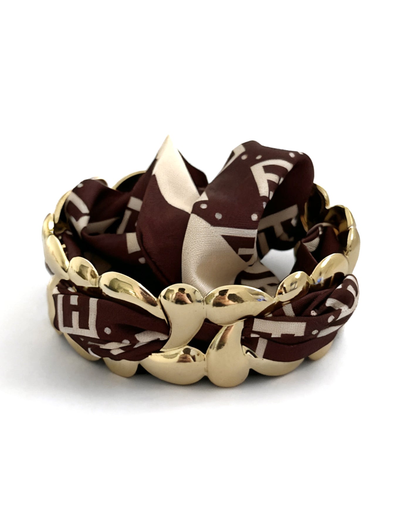 Fashion Minimalist Stainless Steel Plated Multi-Layer Irregular Heart Bracelet