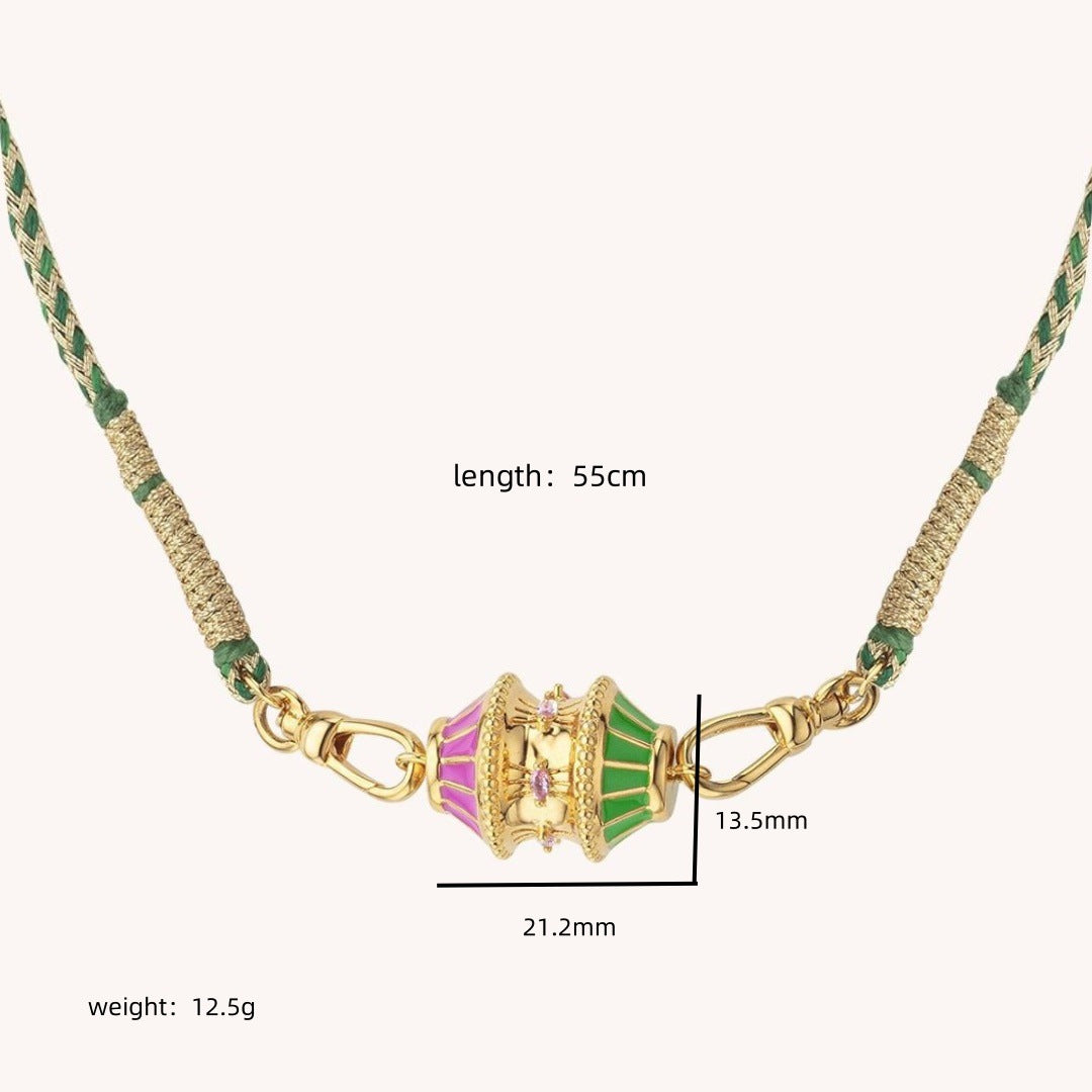 Collana Pendente Geometrica Irregolare con Finitura Oro 18K Elettrolitica Sottovuoto su Base di Rame, Regalo Unisex per San Valentino