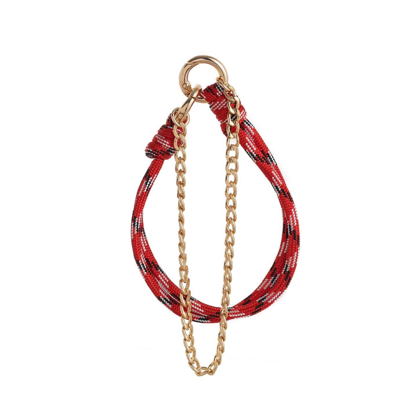 Elegant Plated Stainless Steel Letter Bag Charm