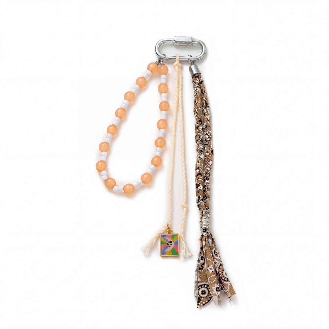 Minimalist Sweet Plated Brass Star Moon Charm Bar for Bag DIY Pendant