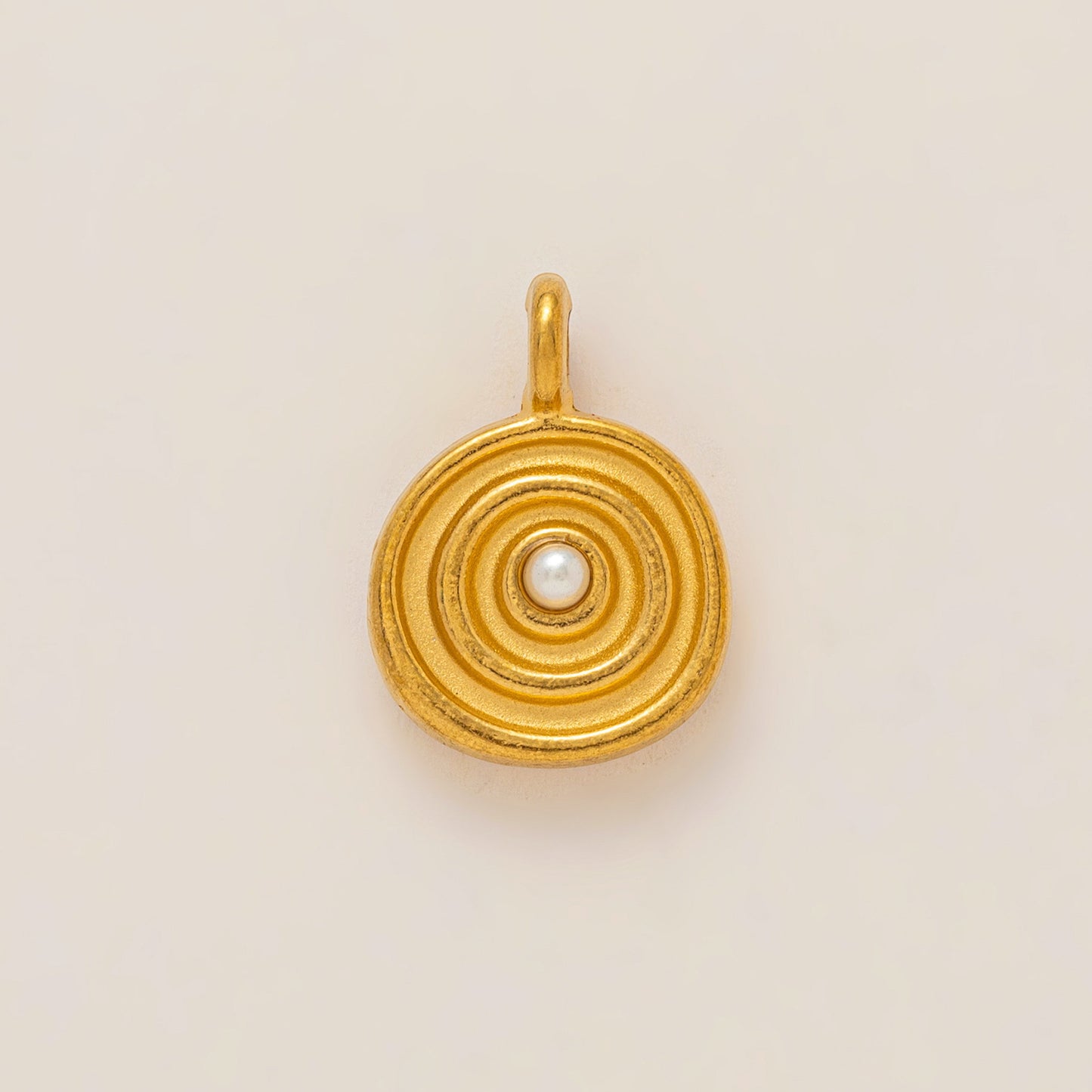 Vintage Geometric Stainless Steel PVD 18K Gold Plated Necklace