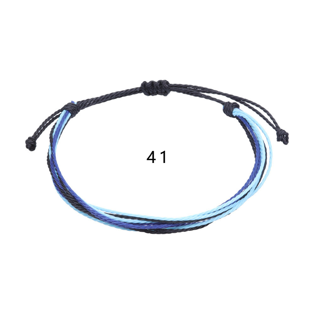 Handmade Braided Heart Nylon Friendship Bracelet Unisex