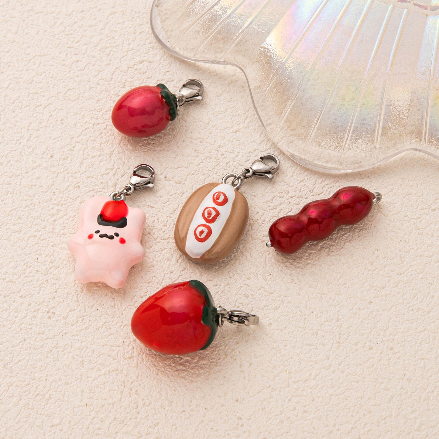 Sweet Plated Stainless Steel Animal Charm Bar