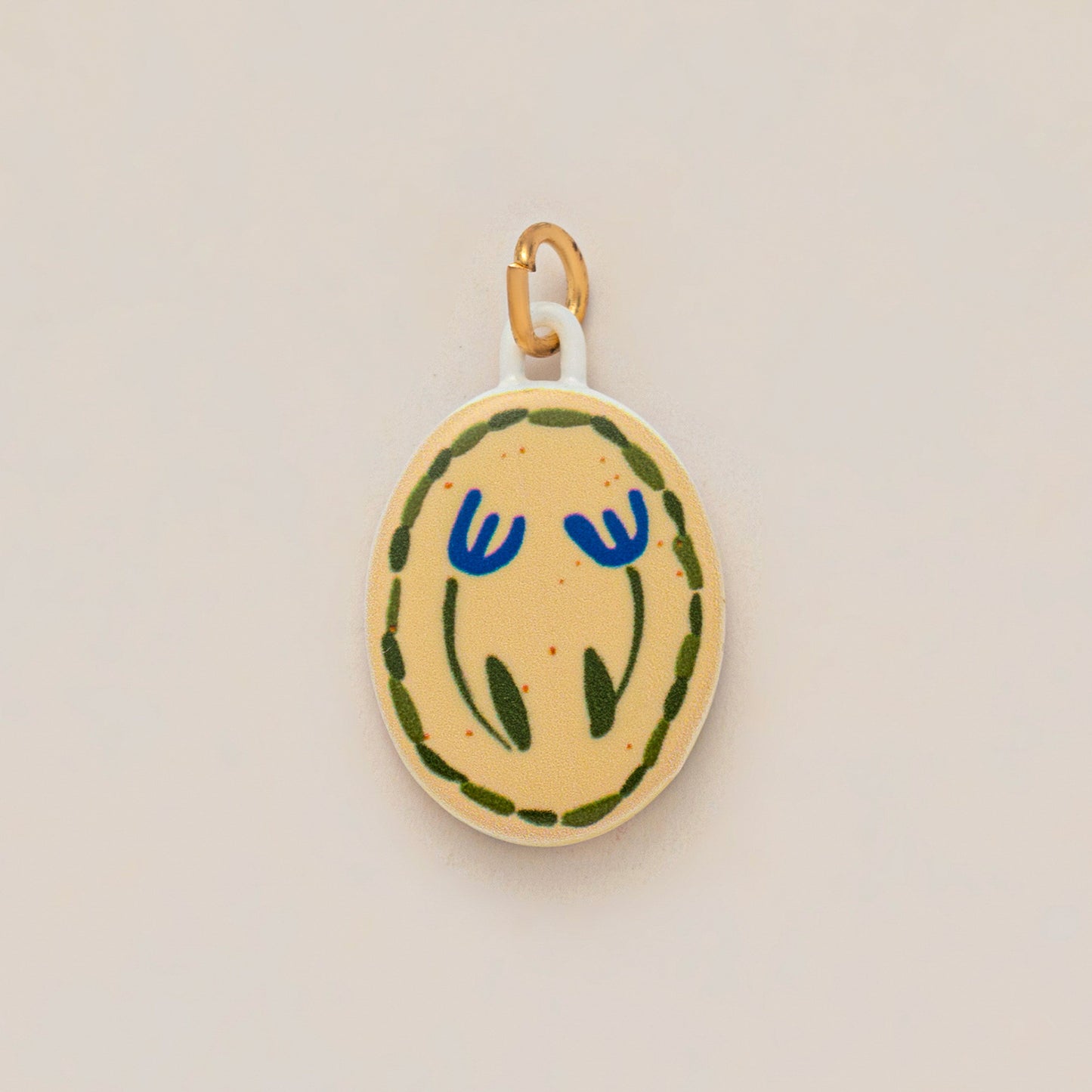 Elegant Casual Drip Oil Plated Brass Heart Geometric Pendant Necklace with Floral and Cartoon Charms