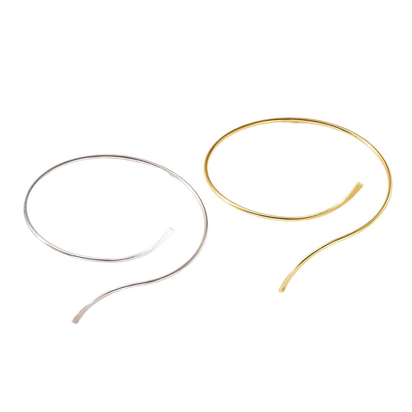 Elegant Geometric Alloy Anklet for Women Gold Silver Adjustable Vacation Style