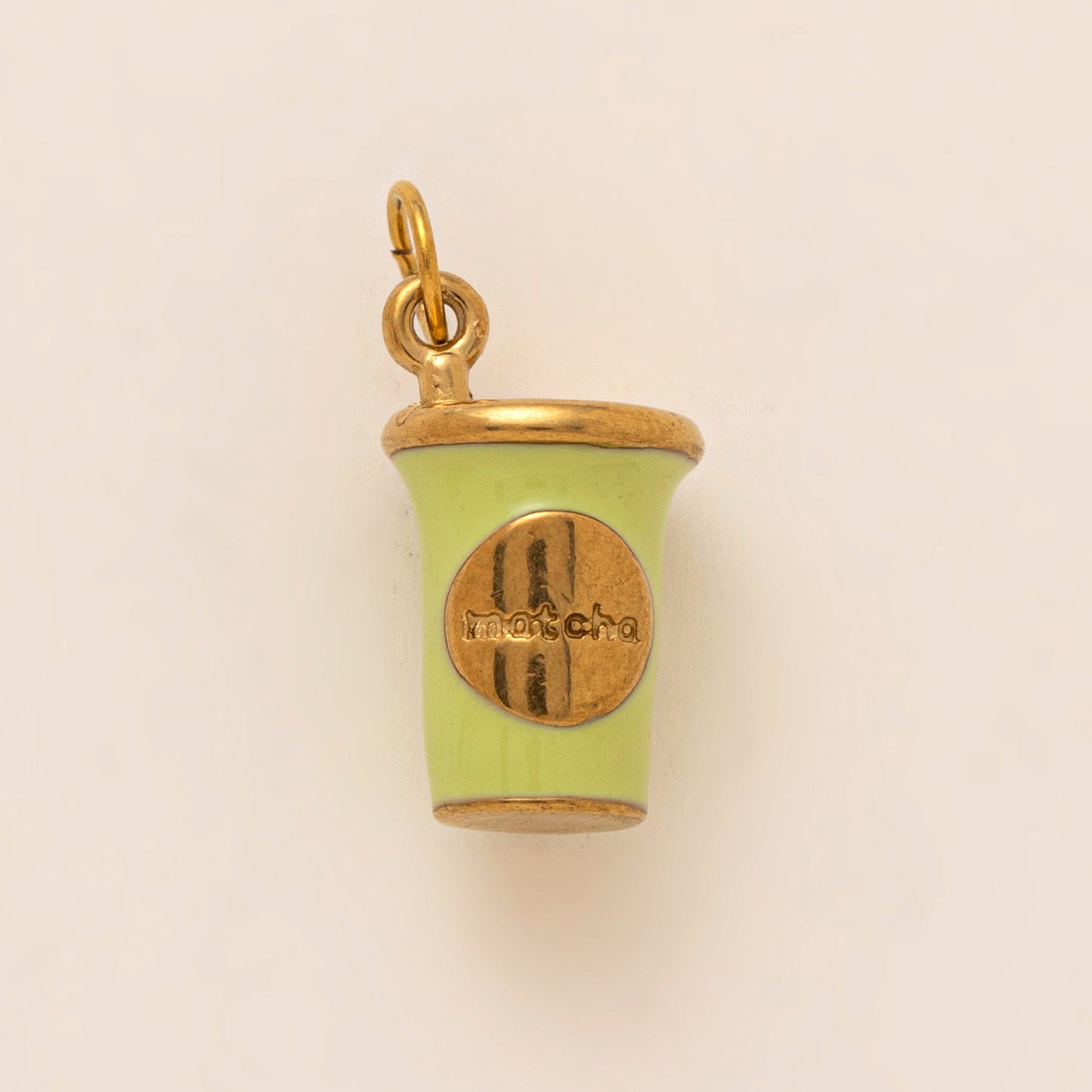 Minimalist Stainless Steel PVD Gold Plated Pendant Charm Bar for Women