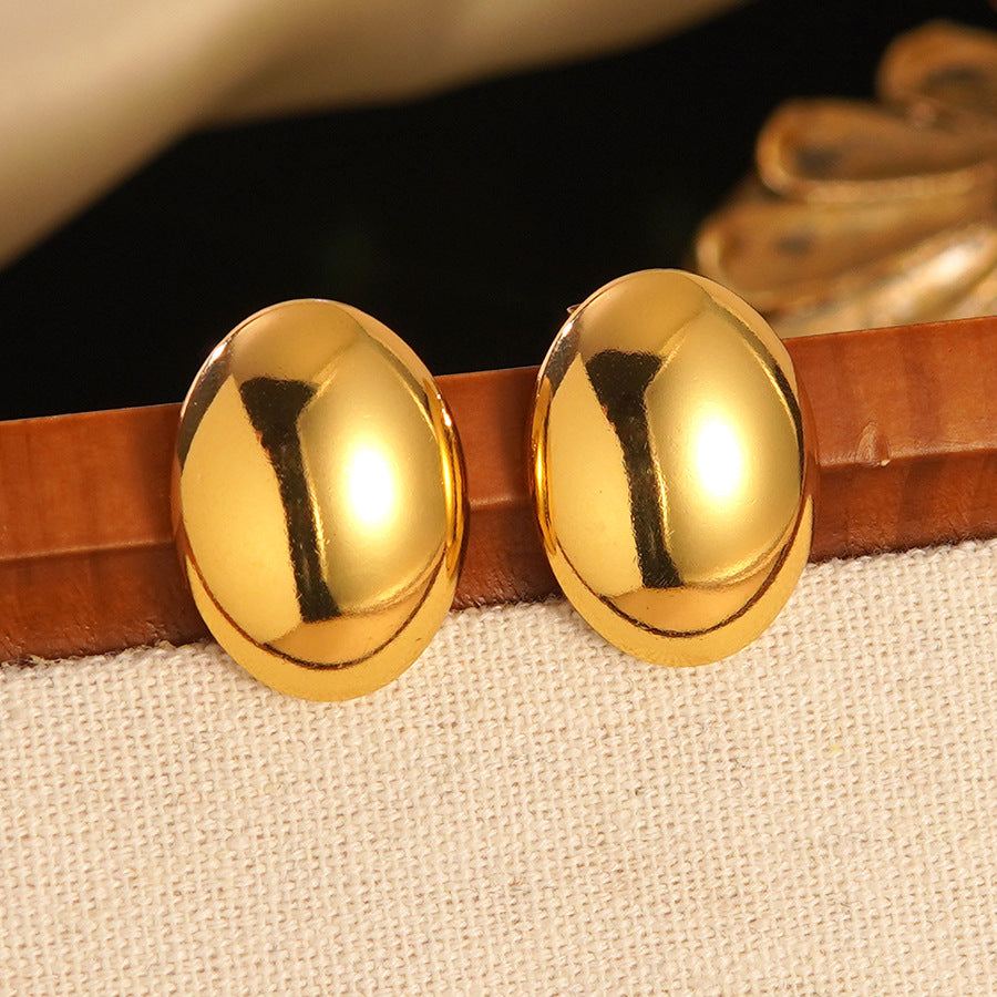 Set collana e orecchini a stella marina con fiocco conchiglia smaltato in acciaio inossidabile e titanio con catena a cavo per donna