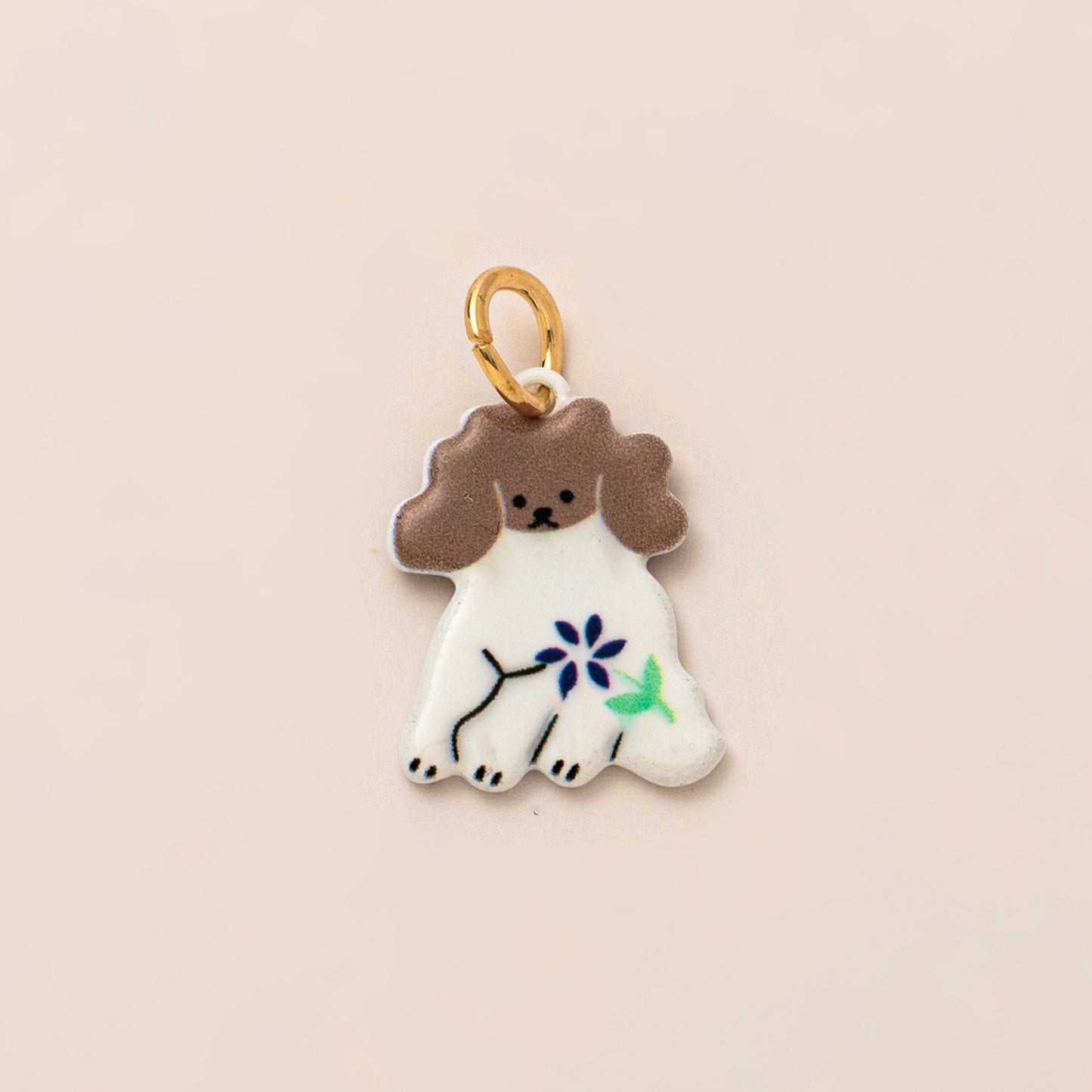 Vintage Luxury Cat Brass Charm Bar