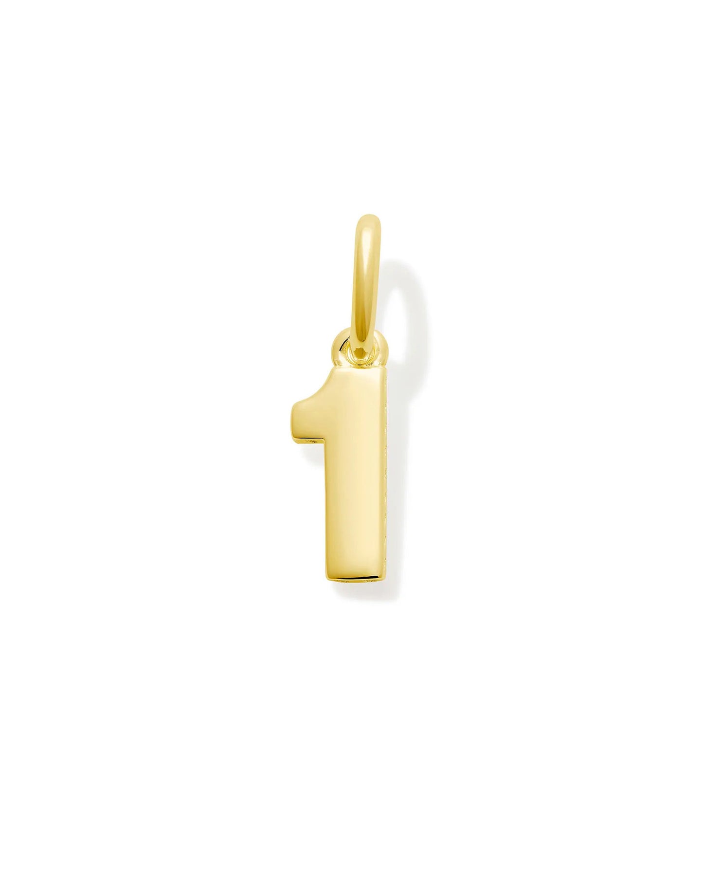 Minimalist Titanium Steel Plated Number Charm Bar Necklace for Women