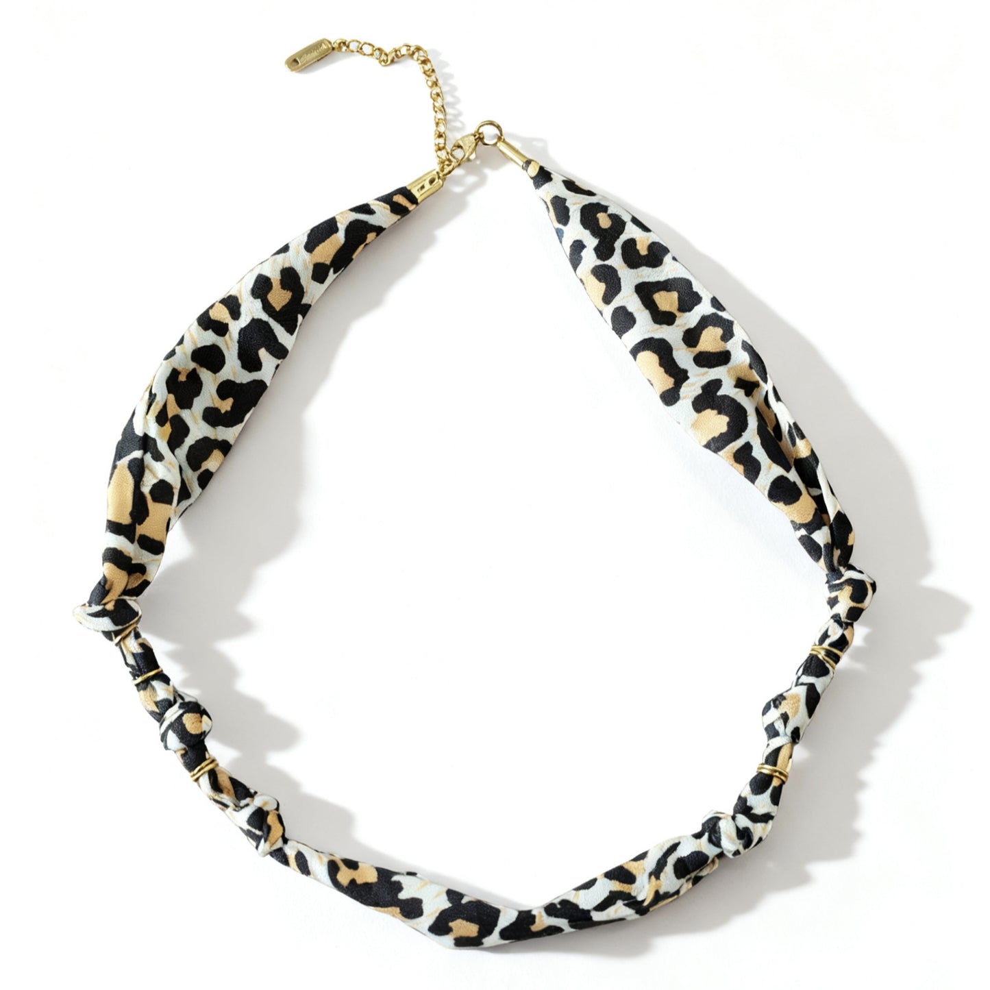 Vintage 18K Gold Plated Stainless Steel Geometric Floral Charm Bar