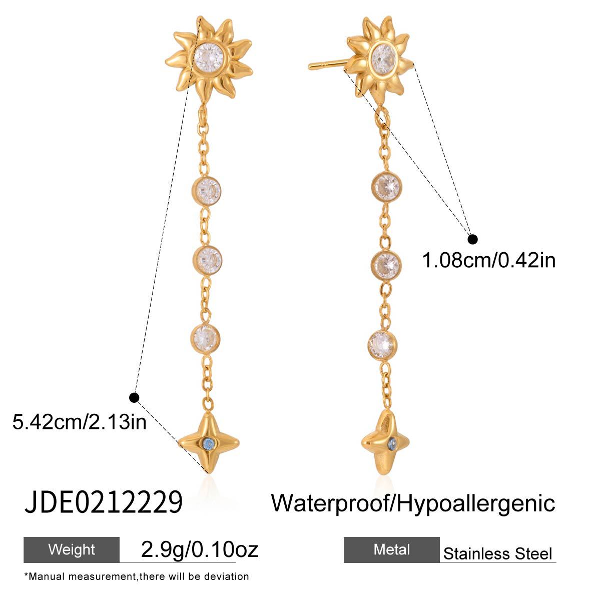 Elegant Geometric Stainless Steel Cubic Zirconia Snake Chain Bracelet for Women
