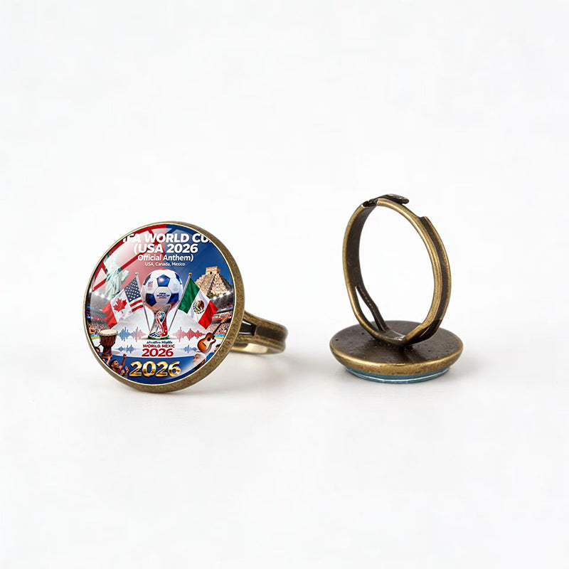 Sporty Geometric Alloy Plated Ring Unisex Fashion Jewelry