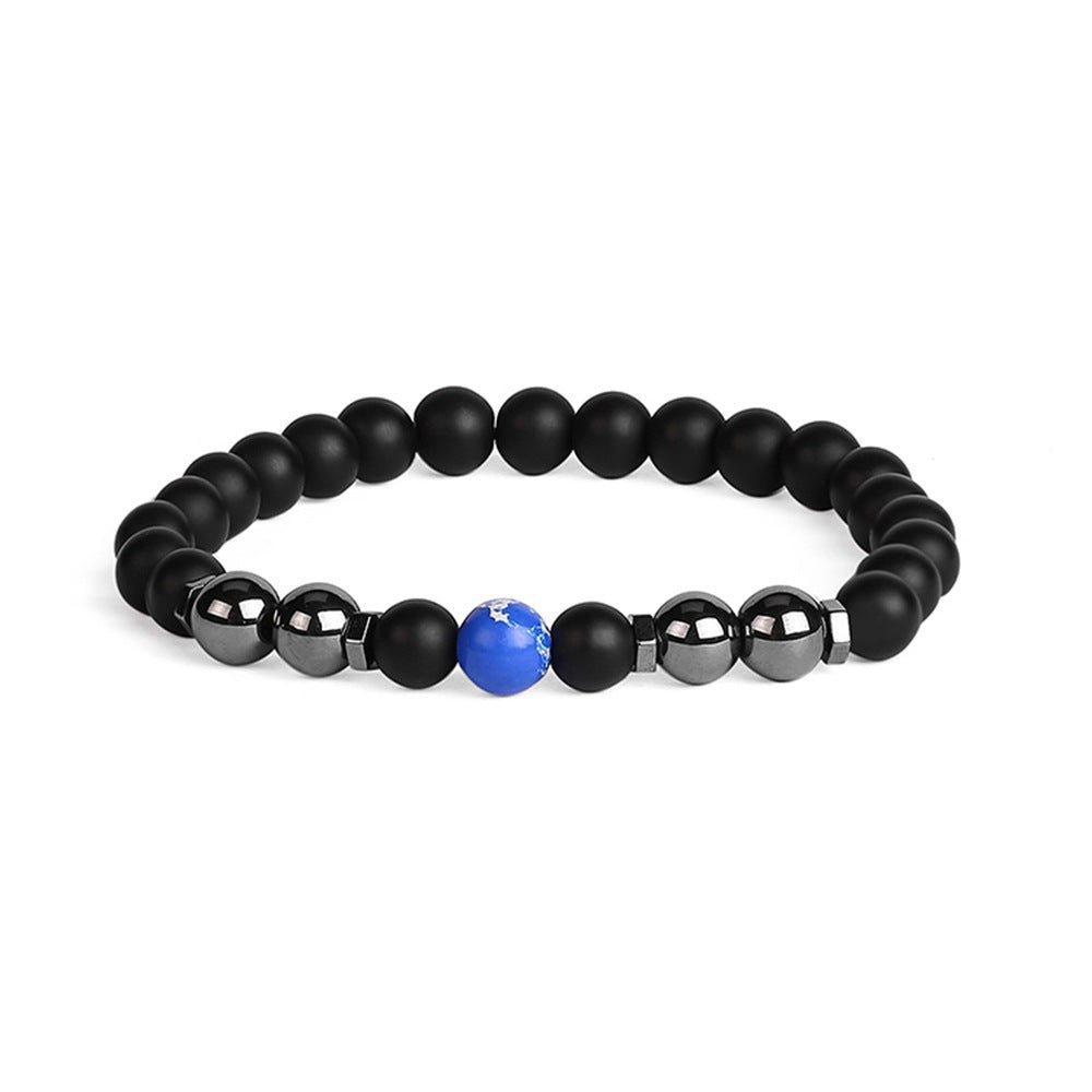 Geometric Magnetic Material Anklet for Unisex