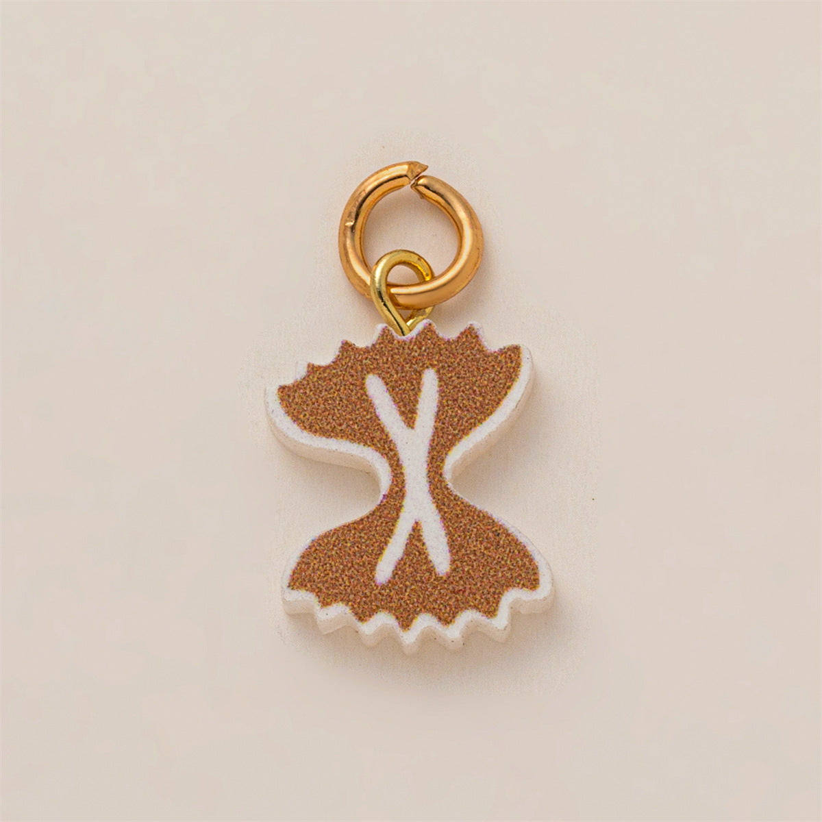 Minimalist PVD Plated Brass Fruit Charm Bar