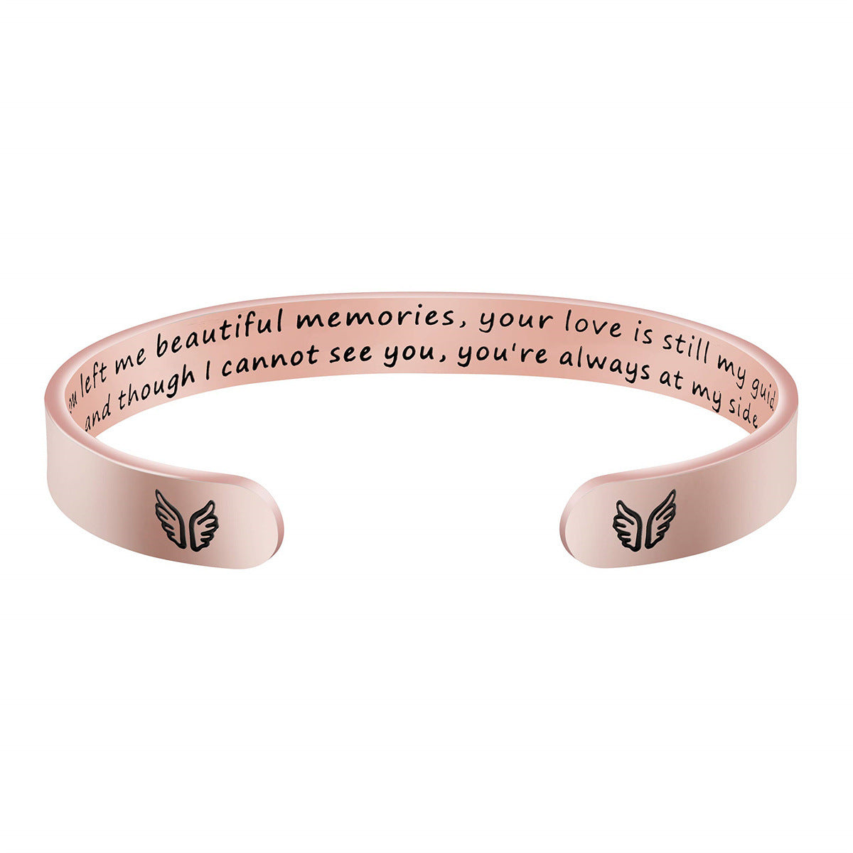 Pulsera de acero inoxidable de moda para mujer con acabado chapado, regalo ideal de Navidad, cumpleaños, Acción de Gracias para mamá