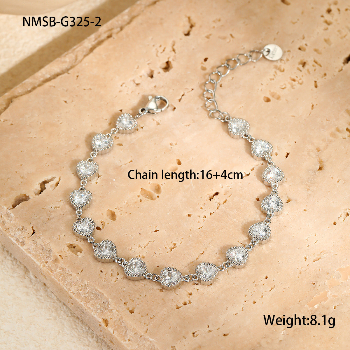 Conjunto de collar y pulsera de acero inoxidable de estilo francés a la moda con dijes colgantes de corazón y campana, acabado chapado, joyería de cadena de clavícula para mujer