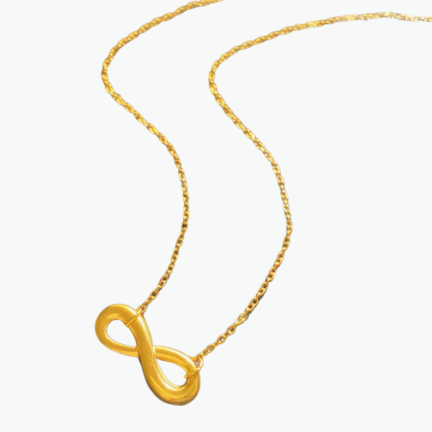 Oval Titanium Steel Plated Necklace for Unisex