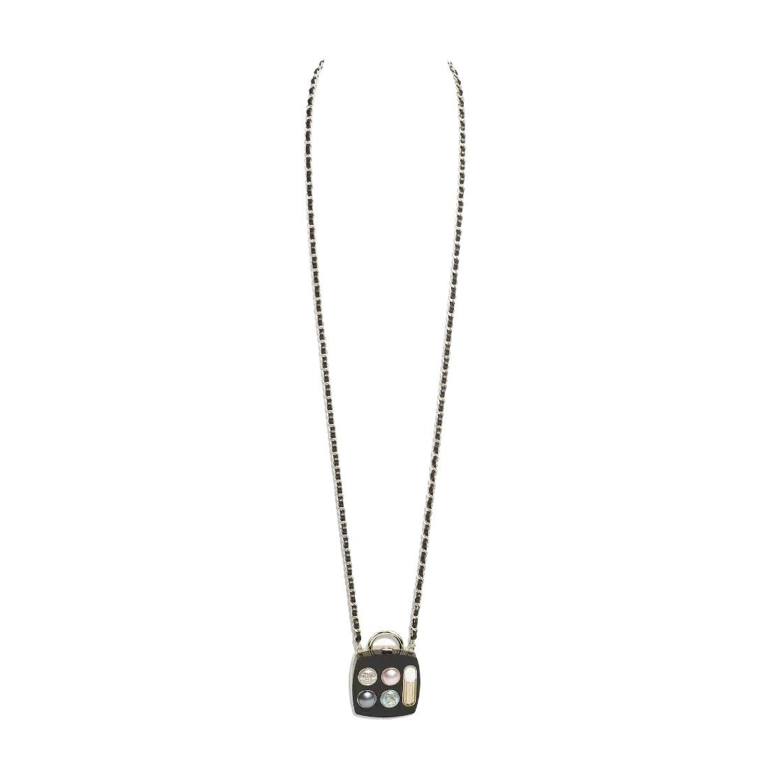 Luxury Casual Letter Acrylic Plated Pendant Necklace for Women